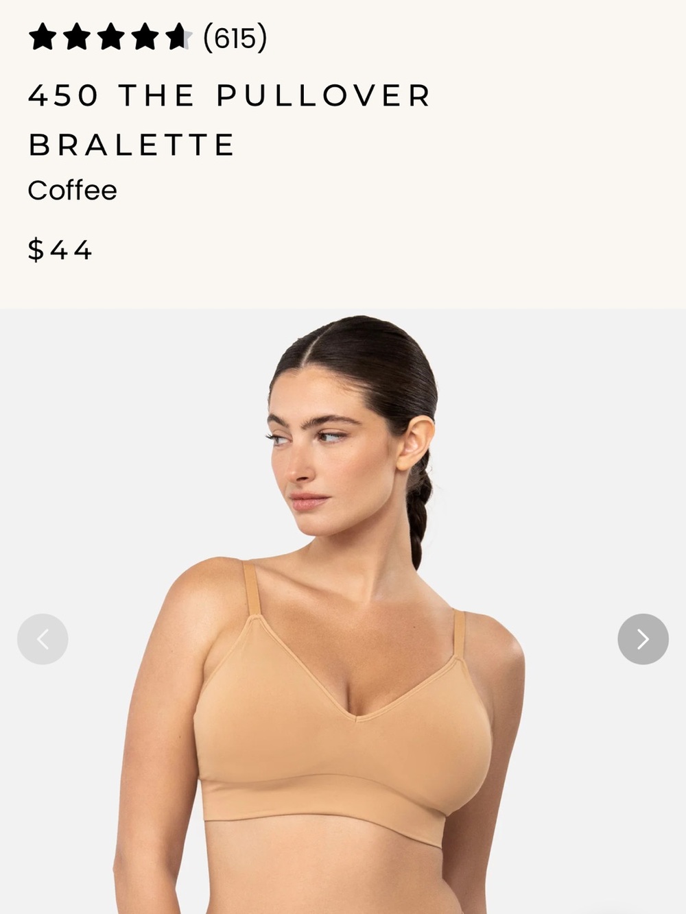 UNDEROUTFIT The Pullover Bralette and Smoothing Waist brief